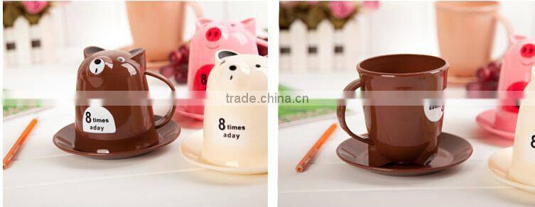 Bear Animal Cups&Saucer