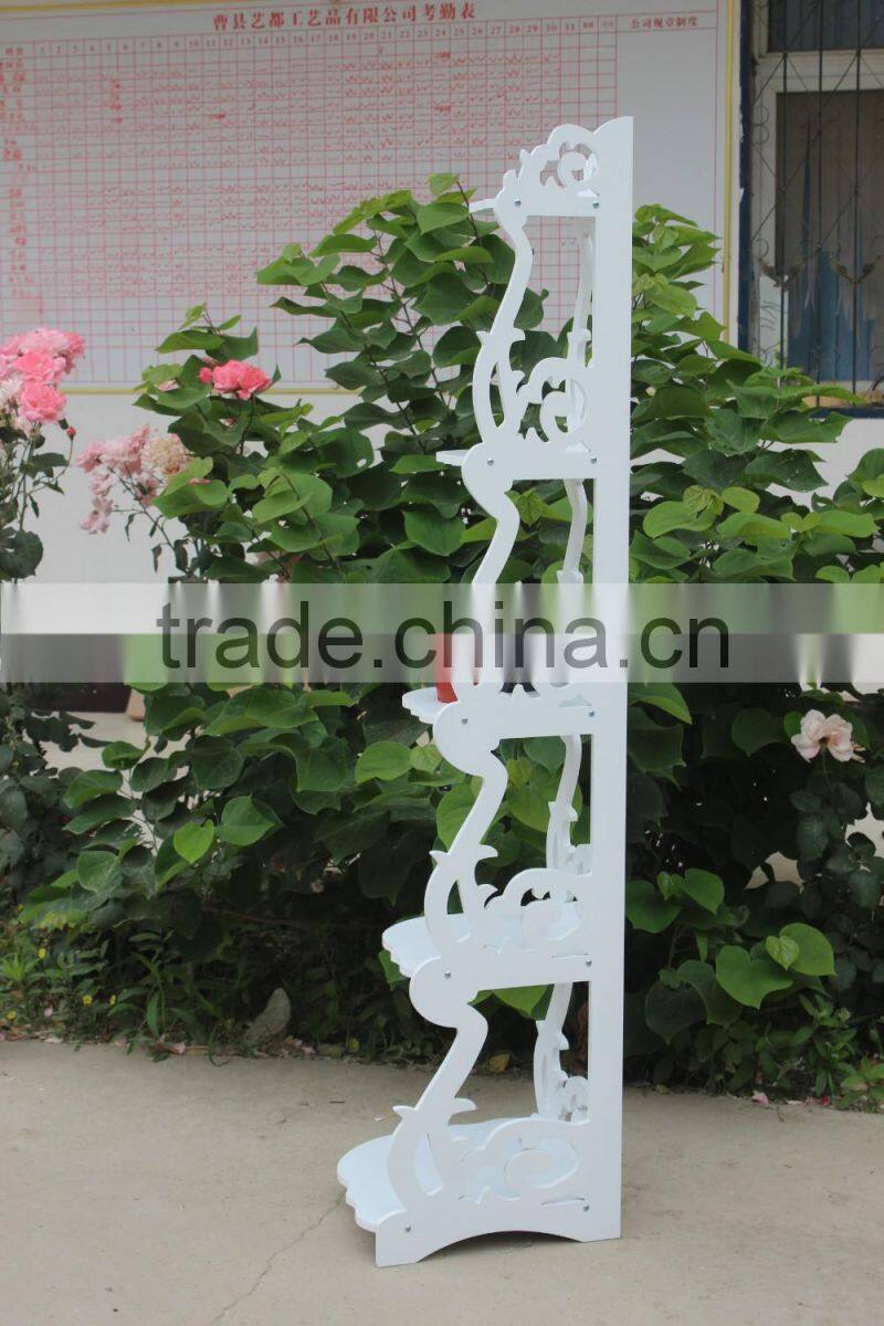 2016 New Style White Classical Wood Storage Cabinet /Bookshelf