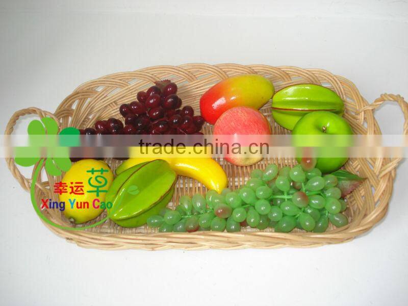 nature wicker gift basket with liner