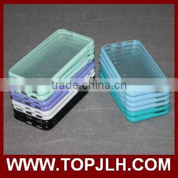 Mobile accessories 2 in 1 TPU bumper + Hard Plastic Acrylic back cover case for Samsung galaxy s7