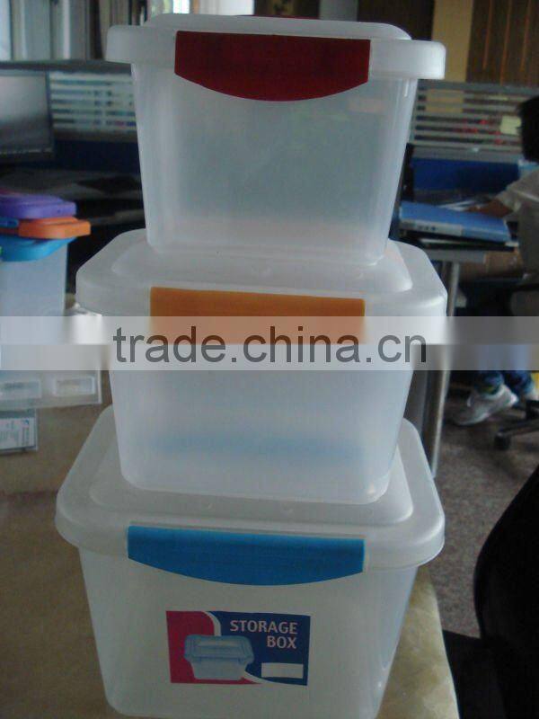 plastic handy box and storage box with handle