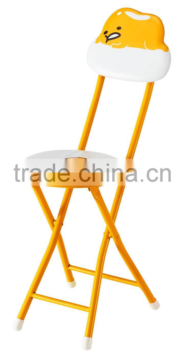 metal material foldable kids chair