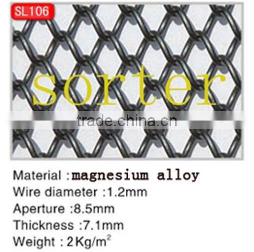 wire mesh curtain metal coil drapery for room divider