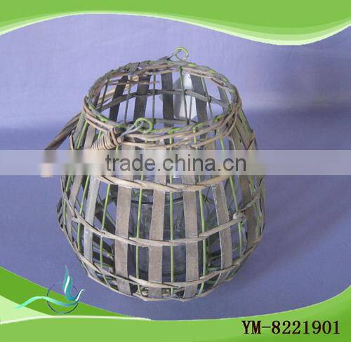 wooden lantern christmas decoration candle holder