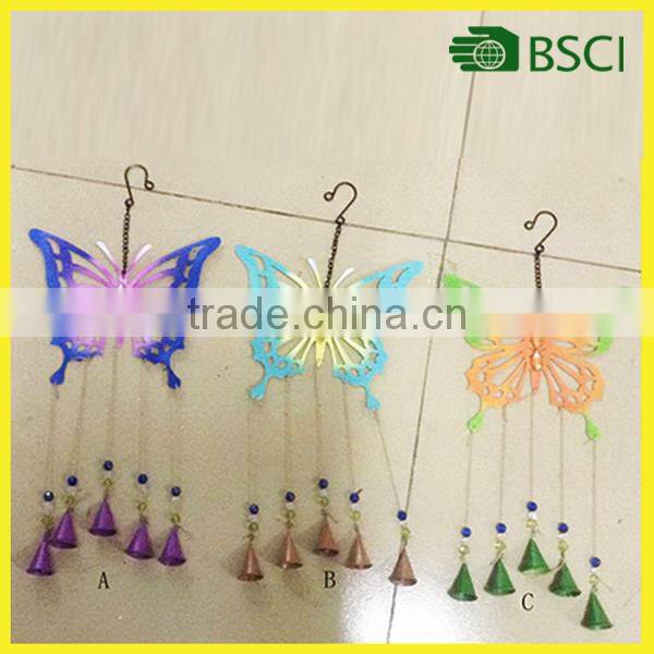 indoor handicraft art metal butterfly for decoration