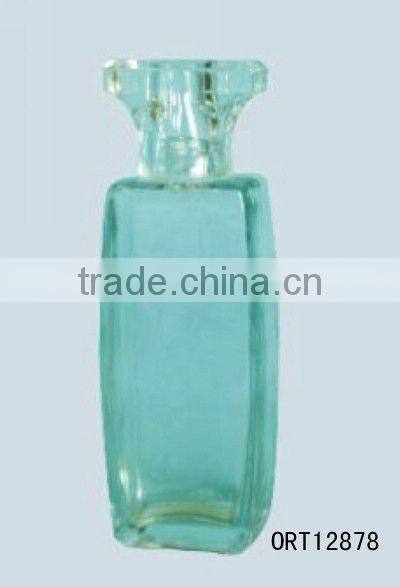 High quality rectangular glass bottle perfume glass bottle