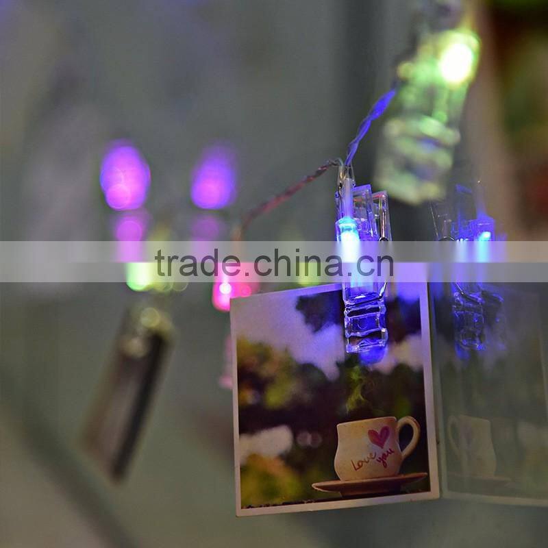 new style photo frame lights Photo clip light chain