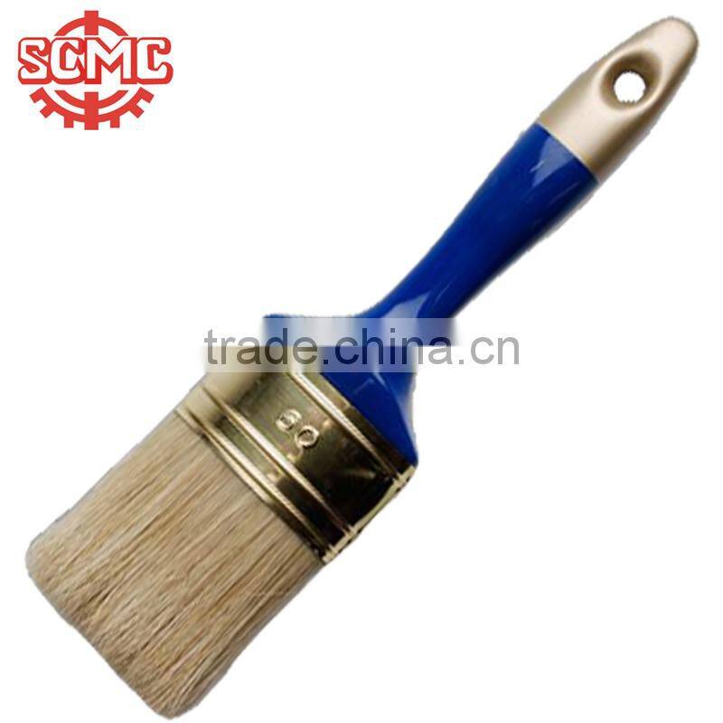 plastic handle copper coated ferrule mixed bristle paint brush