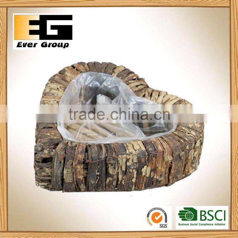 Home Decration Indoor Wooden Carts for Flower