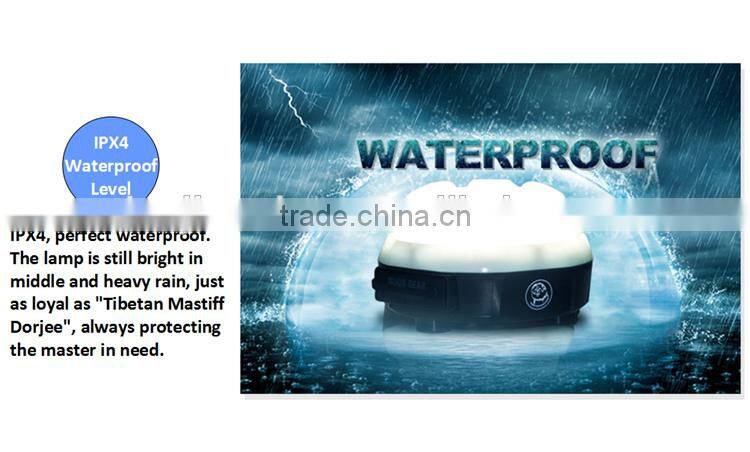 Multifunction Emergency aluminium led ligh Outdoor waterproof camping led light tool light