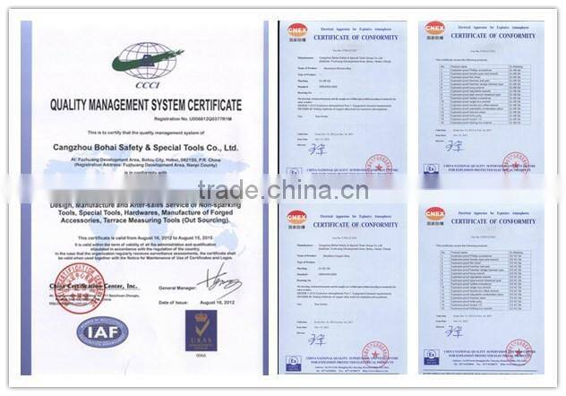 Manual Monorall Hoist no sparking safety tools Al-Cu material tools