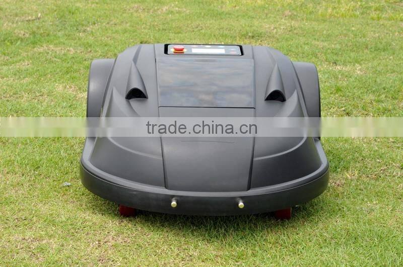 mini lawn mower tractor with smartphone remote control