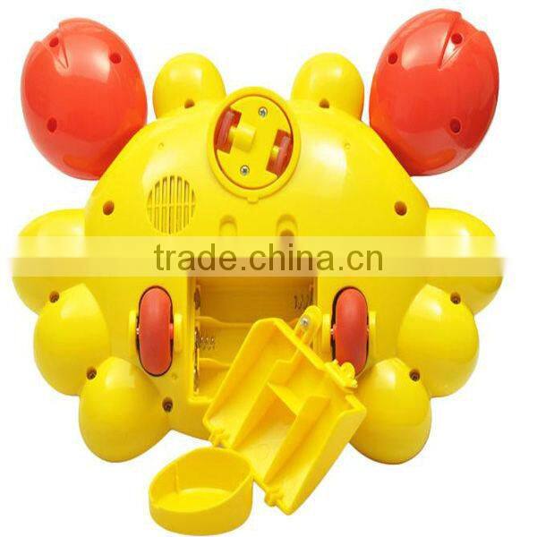 2015 latest design plastic crawling crab toy for baby cheap education toy wholesale from alibaba china