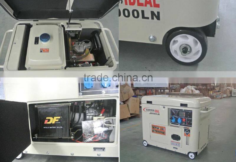 New design! Silent canopy diesel generator 5kva