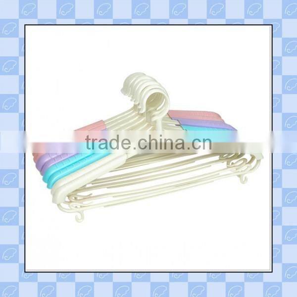 customized hot sell colorful high quality heavy duty hard plastic hanger for adult suit coat big bloth