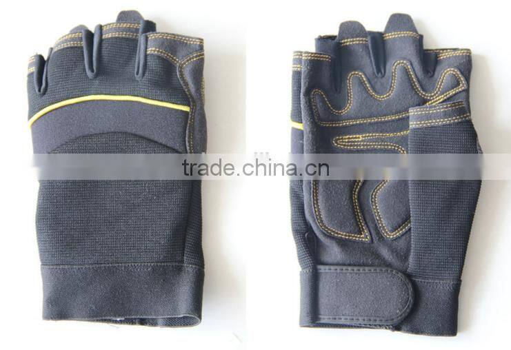 Fingerless gloves flexibility tools gloves Outside sport 3 Cut fingers fishing gloves with Anti slip function