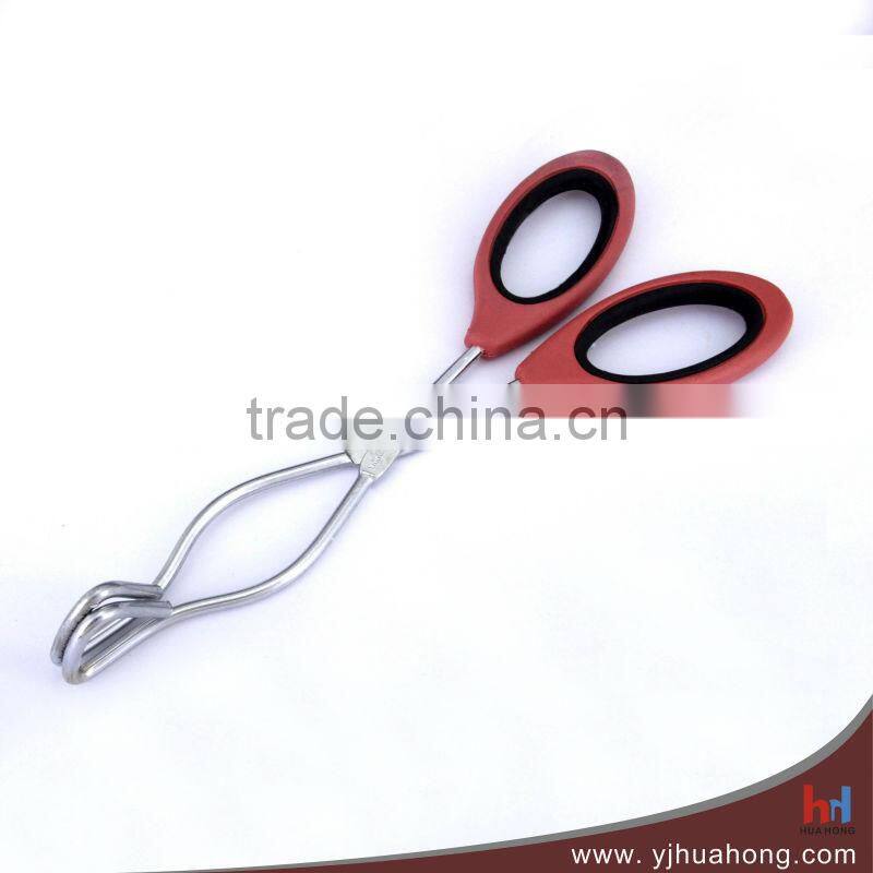 Wire Food tongs,Serving Tongs With Soft Grip Handle