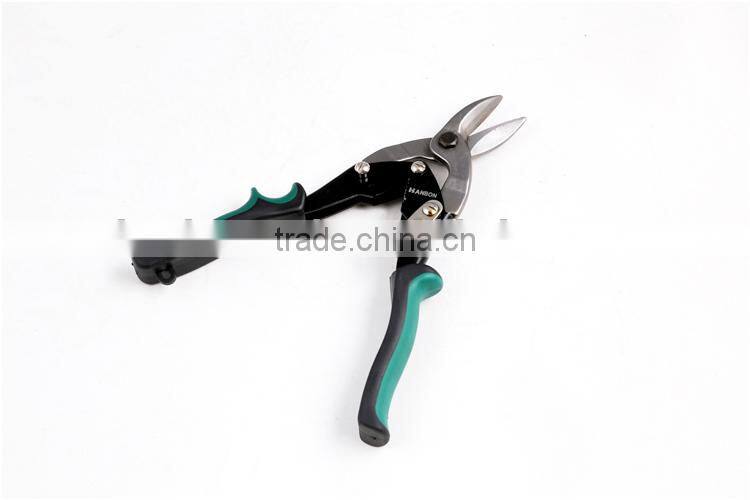 Left Cut Aviation Tin Snips For Cutting Steel Sheet