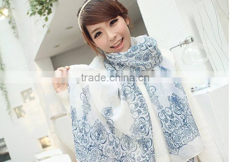Chiffon Scarf Women Ladies Scarves 2015 Shawl Foulard Female Scarves