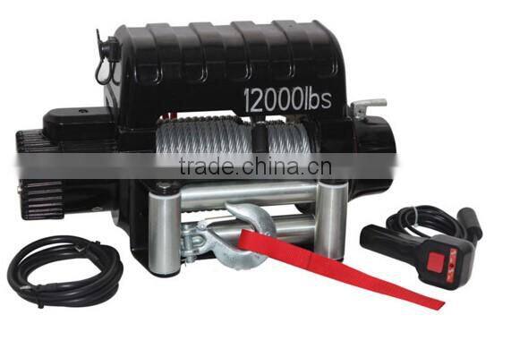 Unity 4WD Brand auto parts SGS And CE Approved 3500lbs mini 12v electric Winch with steel Rope