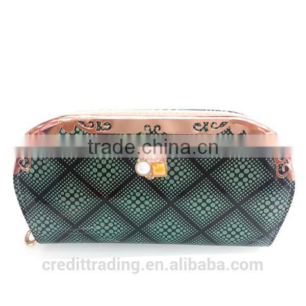 Women pu Wallet With Mobile Phone Holder