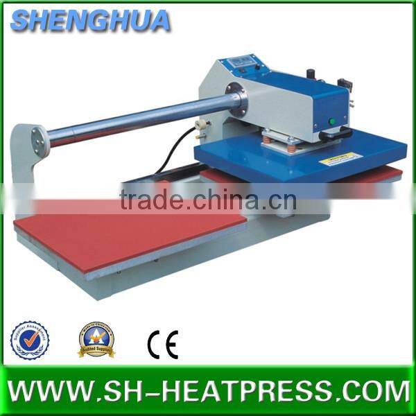 up slide pneumatic Heat press Machine for sale ,sublimation heat press with CE certificate