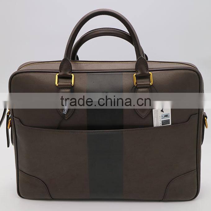 J71509h 2017 New Models Brand handbag Men's Genuine leather handbag