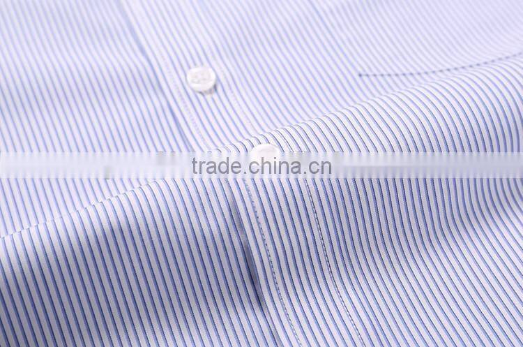 mens formal short sleeve stripe dress business shirt