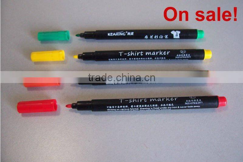 Kearing High Quality Multi Color Fabric Markers Non Toxic Safe to Children#FM10