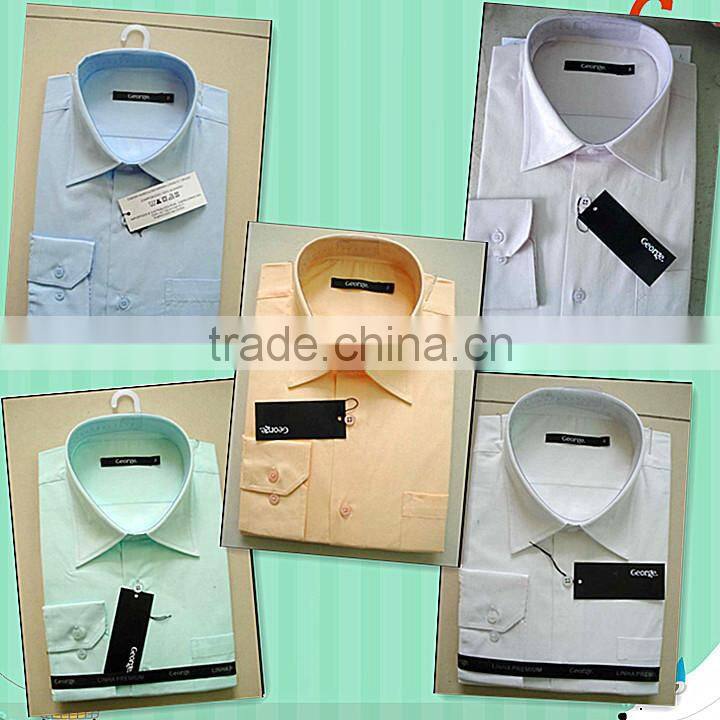 2014 shirt overstock Man business shirt men's dress shirt closeout, 140706i