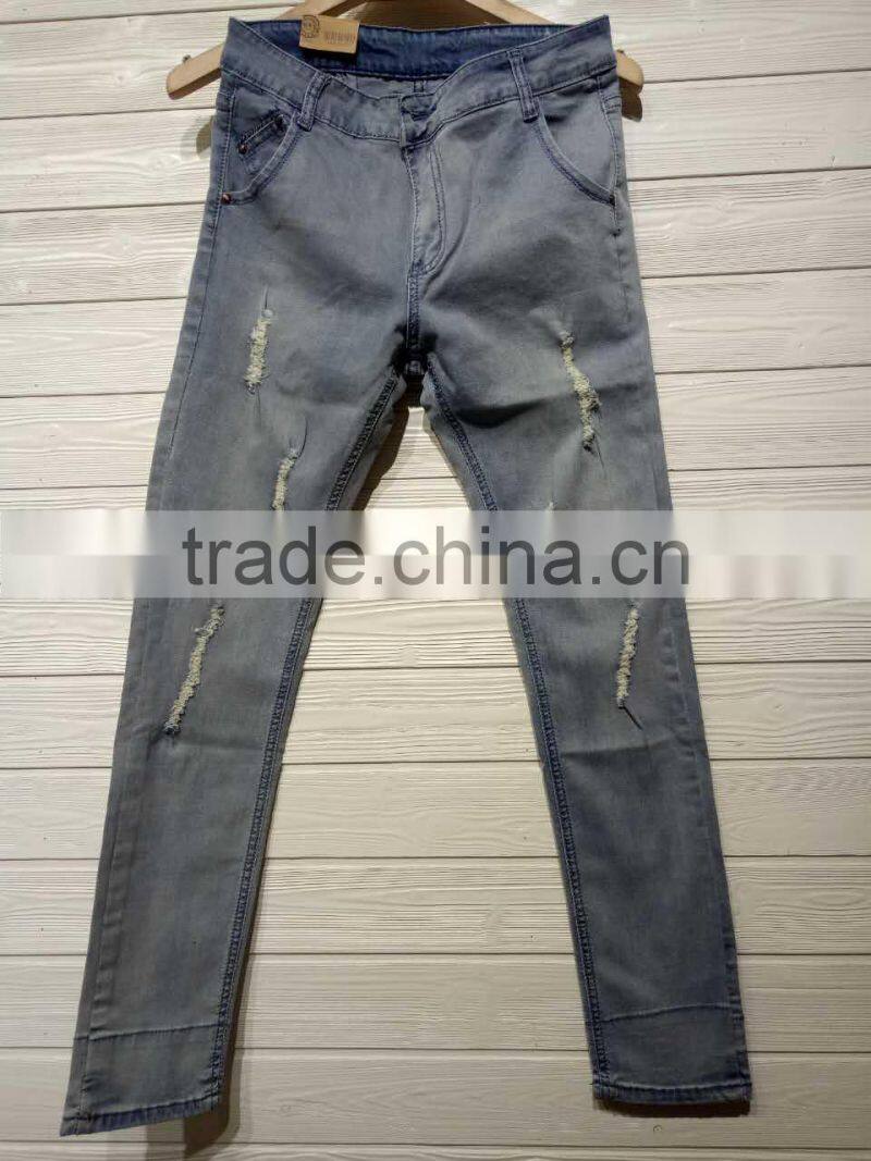 GZY High quality push up ripped jeans new designs photos