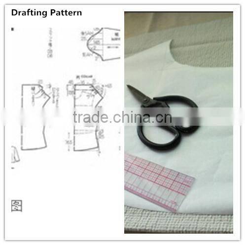 Half sleeve fashion ladies long wool coat design /women winter coat