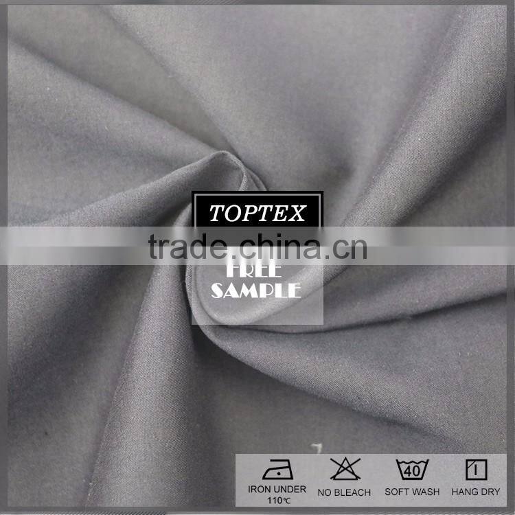 45%rayon 55%cotton solid dyed woven fabric