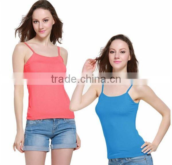 Bodybuilding gym summer stringer tank top women