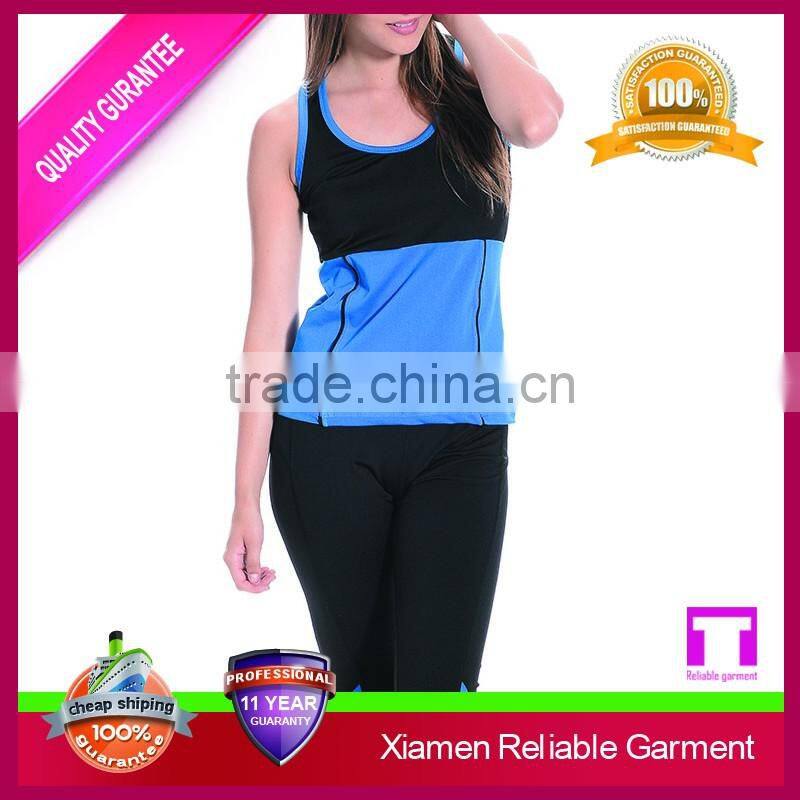 2016 Sleeveless knitted ladies top sexi women sport tank top