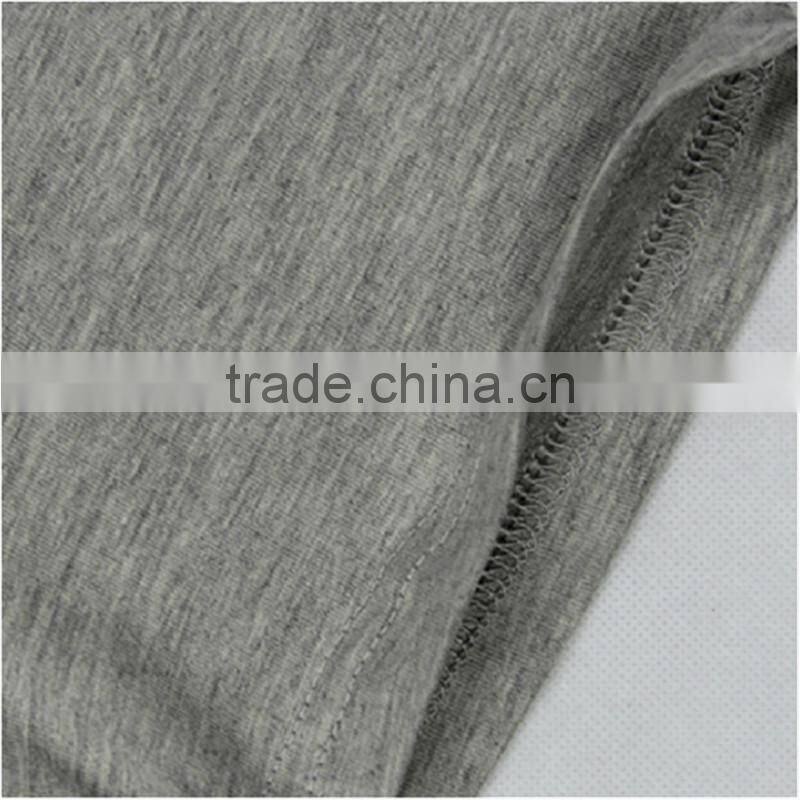 High Quality V-neck T-shirt Organic Cotton Mens With Custom Garment Manufacturer