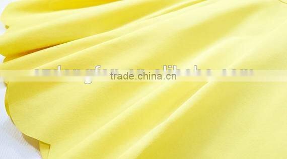 Three-quarter Sleeve Lotus Leaf Collar Skirt Frock Design Mother Daughter Matching Dress