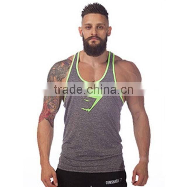 New Brand Gym Shark Singlets Mens Tank Tops Stringer Bodybuilding Equipment Fitness Men's GYM Tank Shirts Sports Clothes