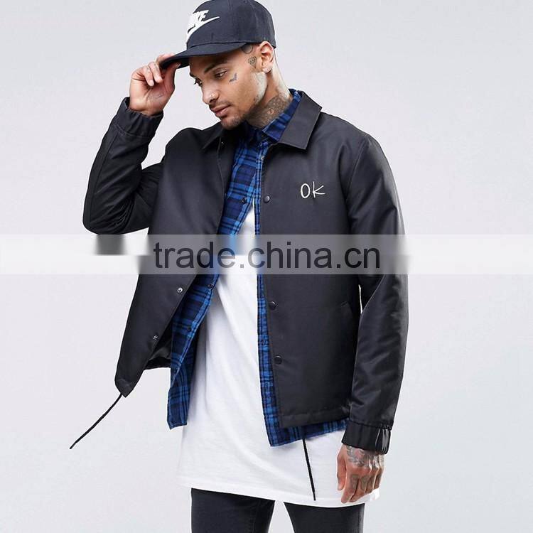 Superior Quality OEM service fabric for varsity men winter jacket coat