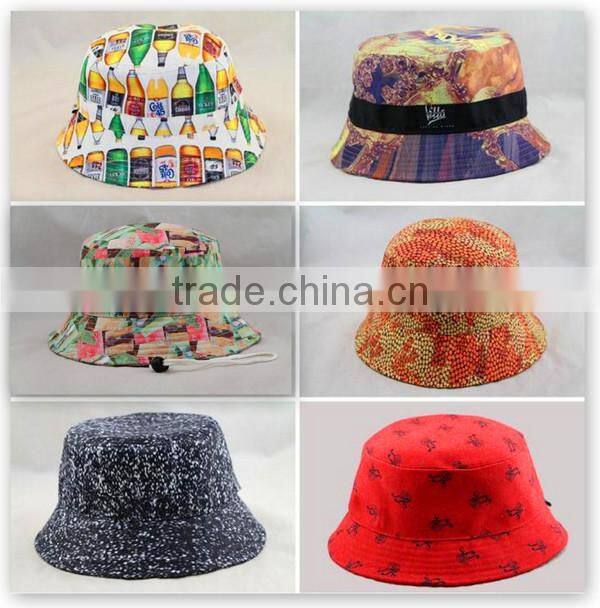 Make your own design high quality men designer camouflage military bucket hat