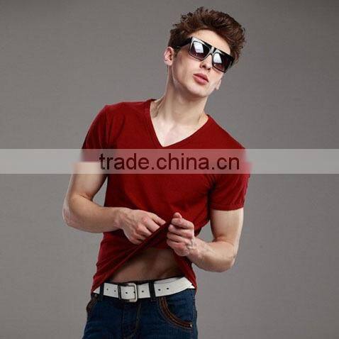 Factory Provide Seamless 65 Polyester 35 Cotton t Shirt