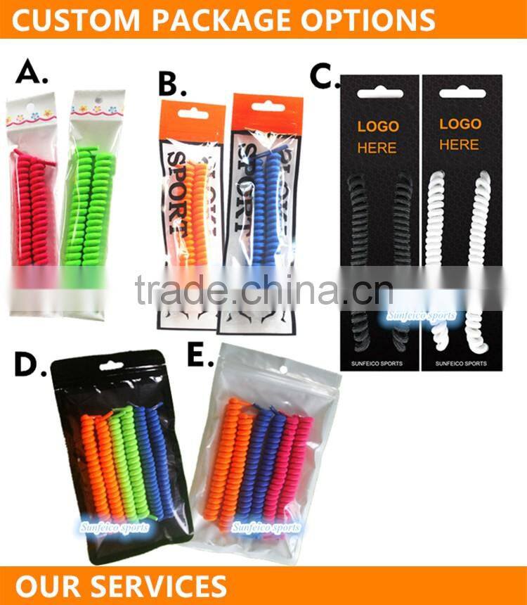 Curly Twister Elastic No-Tie Shoelaces One Size Fits Most~Slip-on Amusing Elastic Shoelaces For Individuals~Accept Custom