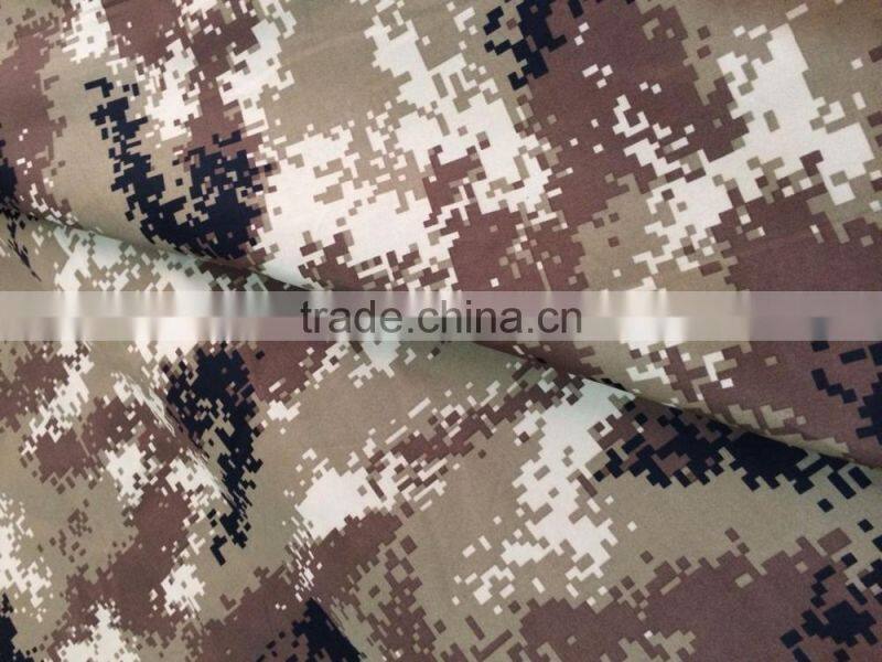 High Quality 100% Cotton Material Military Camouflage Fabric