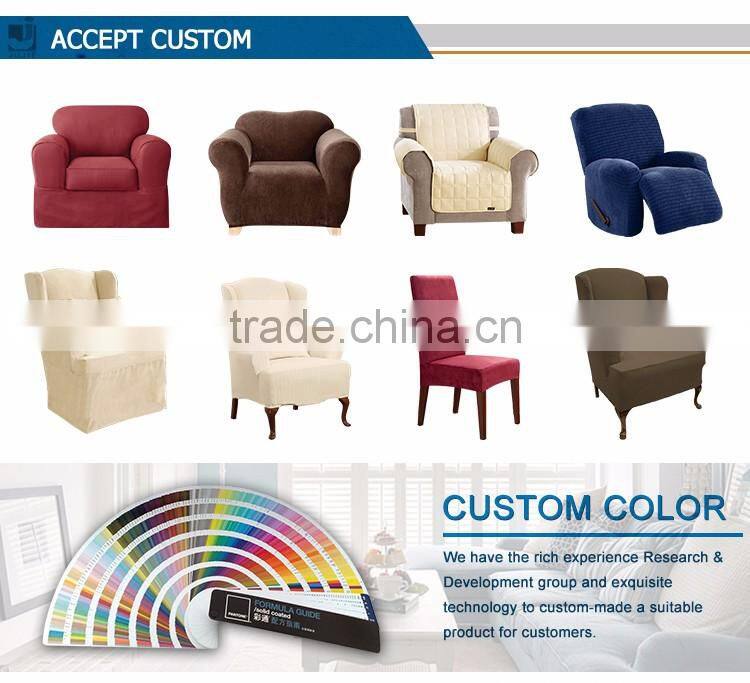 Fabric L shape sofa cover