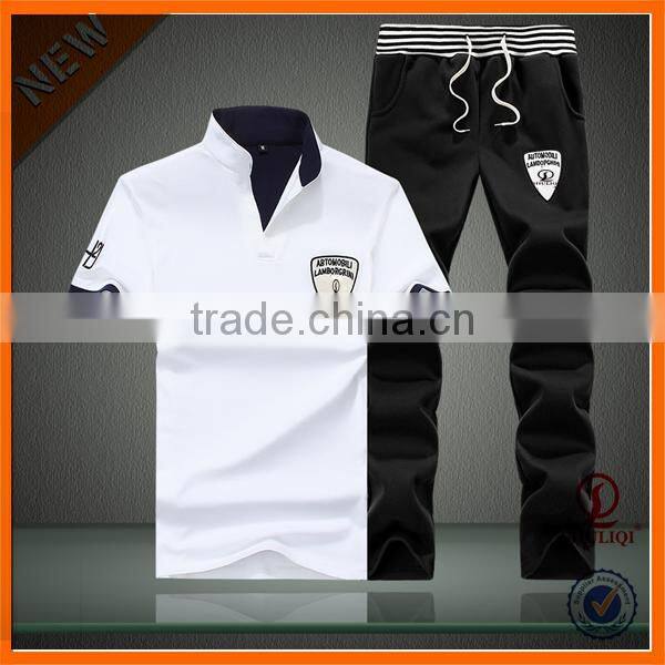 wholesale tracksuit men top design tracksuit ,garment factory in china H-1198