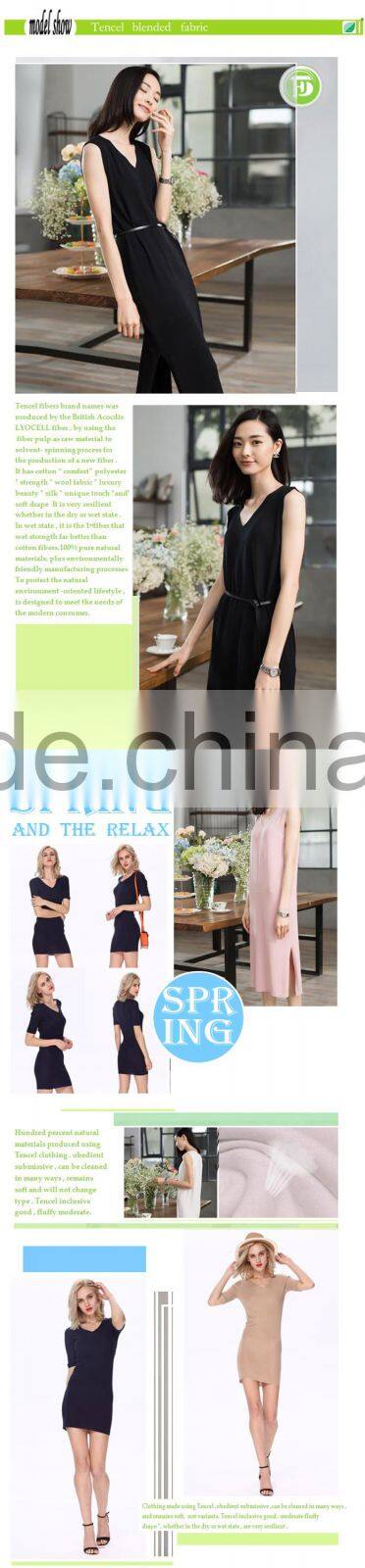 2015 fashional tencel fabric for clothing and shirts