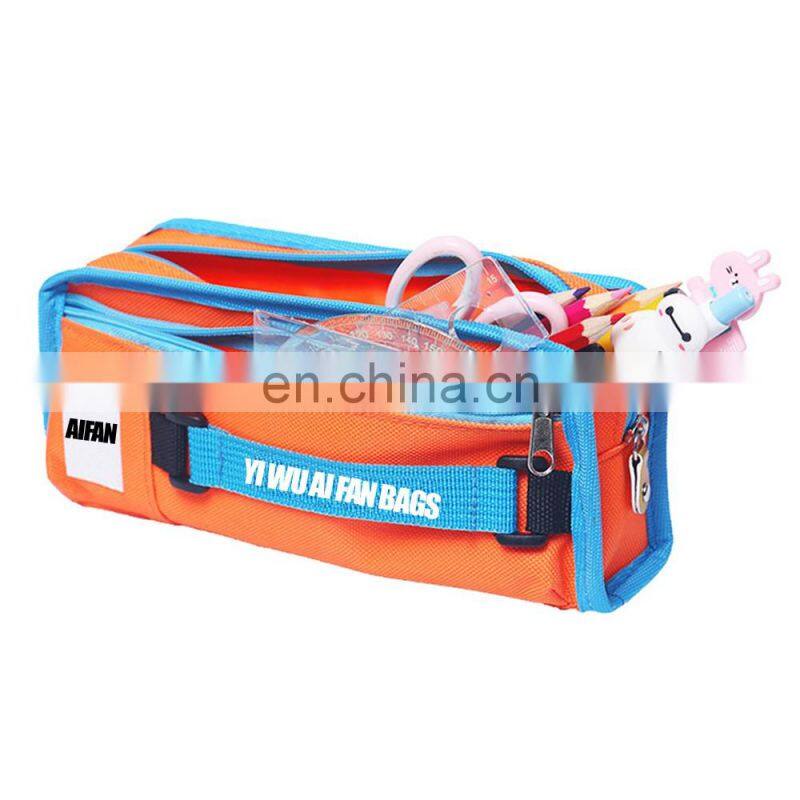 High Quality New Design Customize Made Pencil Bag With Printing For Students