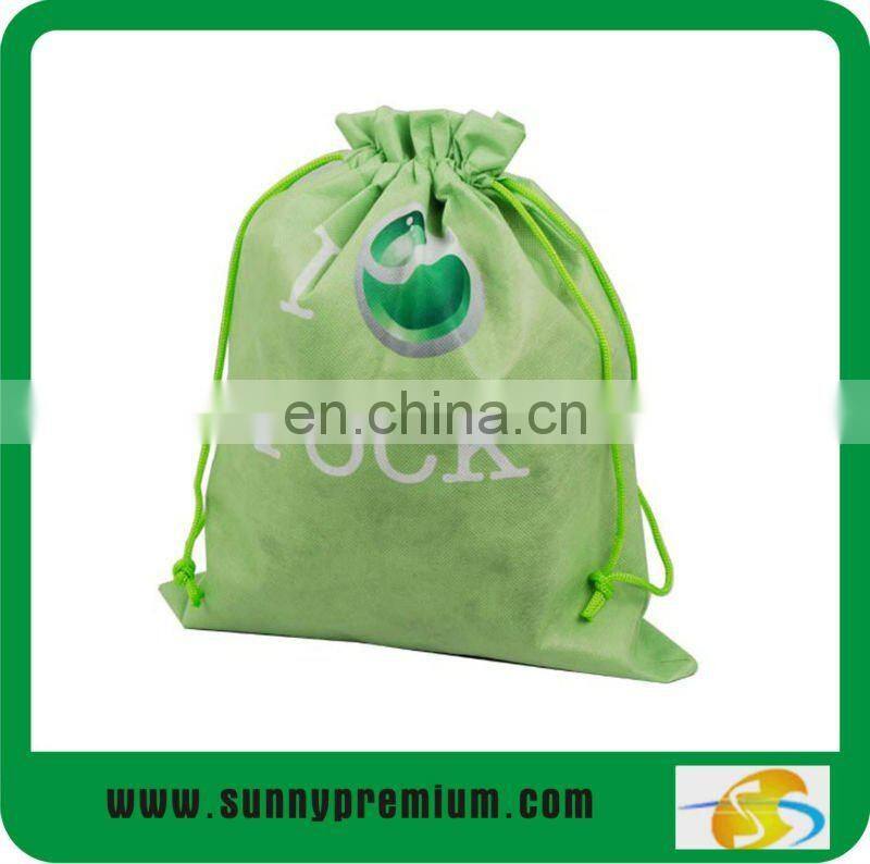 canvas customized gift package drawstring bag