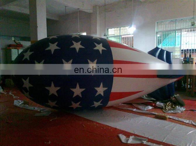 Many styles inflatable zeppelin airship