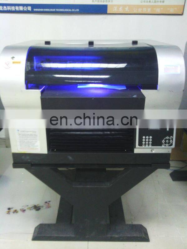 SLJET lamp inkjet light china made led flatbed high resolution UV printer